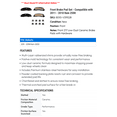 thumbnail image 2 of Front Brake Pad Set - Compatible with 2011 - 2018 Ram 2500 2012 2013 2014 2015 2016 2017, 2 of 2
