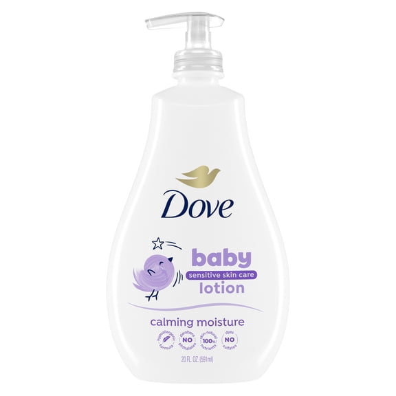 Baby Dove Sensitive Skin Care Baby Lotion Calming Moisture, 20 fl oz
