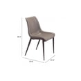 thumbnail image 5 of Silla de Comedor Kessa Muebles  Magnus Gris Nuez, 5 of 5