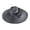 Grey, variant on Doomiva Metallic Bucket Hat Trendy Holographic Fisherman Hats Unisex Wide Brim Sun Cap For Women MEN Jazz Dance Grey One Size