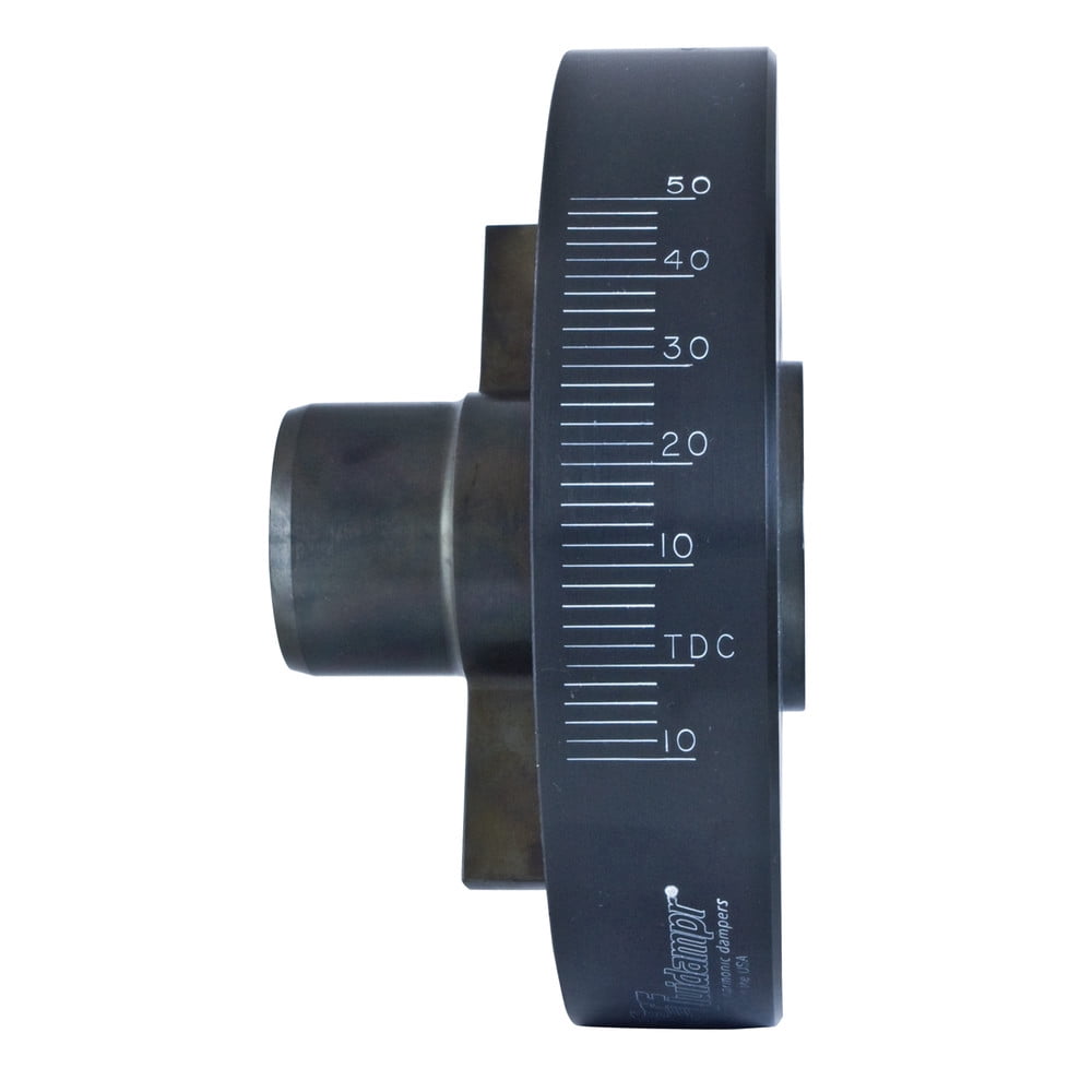 Fluidampr Ford 289, 302, 351 / 400 CID V8 External balance (w/ 28oz CW) Steel Balanced Damper - 650211 Fits select: 1966-1968 FORD MUSTANG, 1993-1995 FORD F150