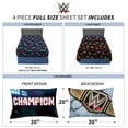 thumbnail image 4 of Franco Kids Bedding Soft Microfiber WWE Super Stars Full Size Sheet Set, 4 of 5