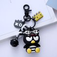 thumbnail image 1 of LLavero de Hello Kitty Sanrio de dibujos animados Kawaii Doll Melody Kuromi Cinnamoroll, llavero, bolsa de coche, colgante para pareja, regalo de cumpleaños Fivean unisex, 1 of 2