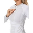 thumbnail image 6 of Charmo Thermal Outfit Sets for Womens Athletic Sets for Skiing Quarter Zip Activewear for Cold Weather, 6 of 9