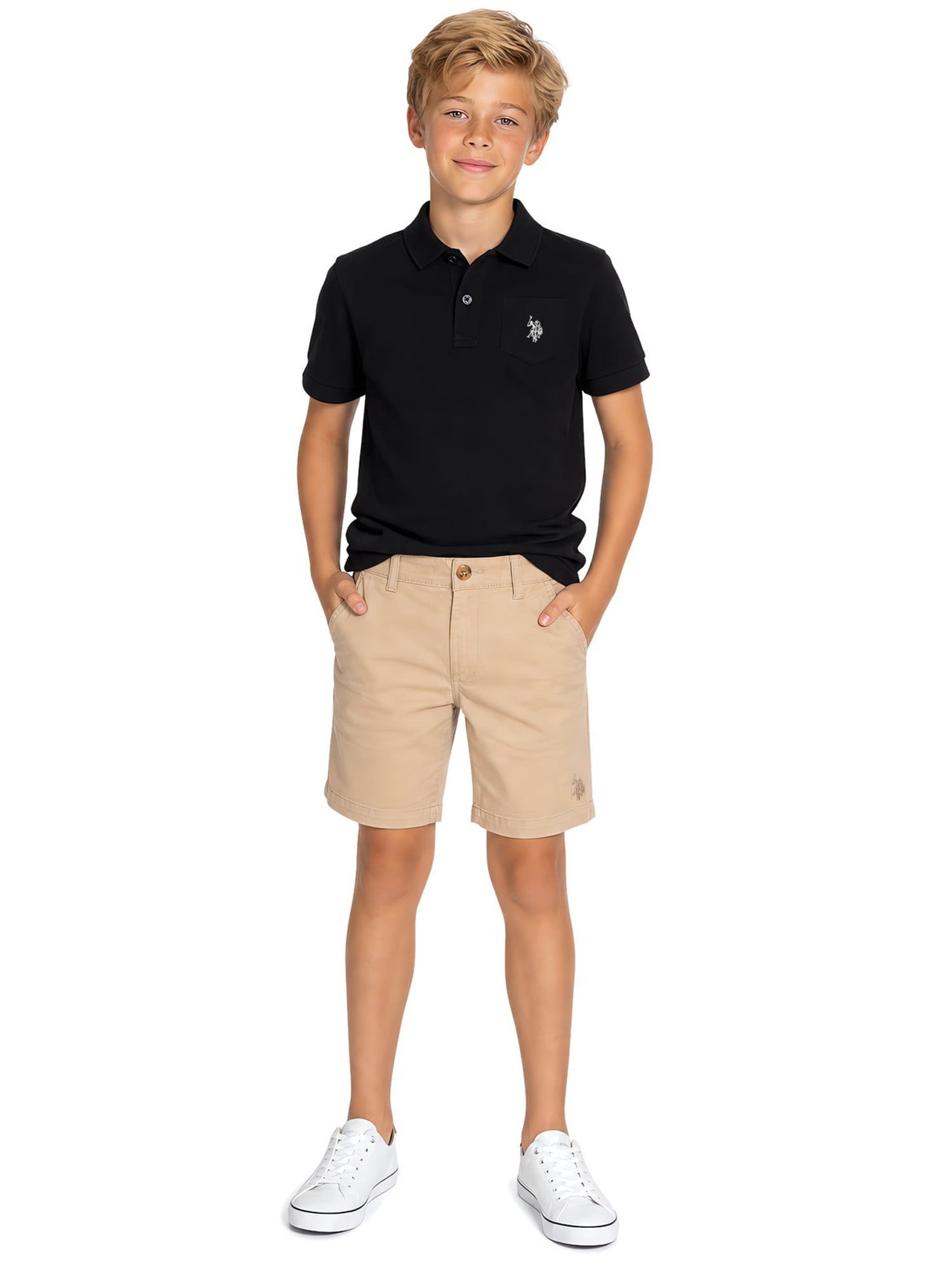 U.S. Polo Assn. Everyday Play Polo, Sizes 4-18