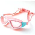 thumbnail image 1 of Gafas de natación para niños Gafas de natación antivaho para niños y niñas Gafas de montura grande para niñas, 1 of 5