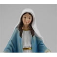 thumbnail image 2 of Our Lady of Grace Blessed Virgin Mother Mary Catholic Religious Gifts Resin Colored  Durable 8 Inch Statue Figurine Decoration, 2 of 9