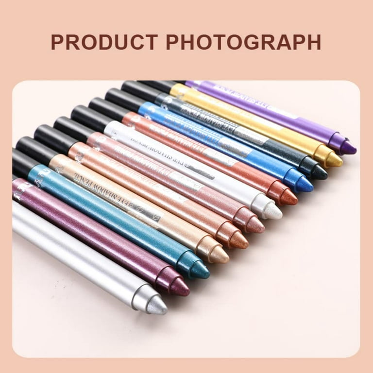 Hotiary Chameleon Eyeshadow Stick Metallic High Pigments Makeup Metals  Gloss Shimmer Shining Eye Shadow for Eyes Sparkling Pen Kit Gift for Lady  (6