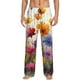 thumbnail image 1 of Balery Colorful Wildflower Meadow Pantalones de pijama para hombre, pijama ultraligero, pantalón de descanso-3X-Large, 1 of 6