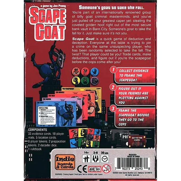 Indie Boards and Cards Scape Goat Indie Boards and Cards Scape Goat
