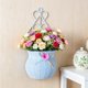 thumbnail image 5 of Plastic Vines Inspired Woven Wall Mounted Vases Flower Baskets And Pots That Require No Drilling Suitable For Decorating Living Rooms Gardens And Patios, 5 of 6