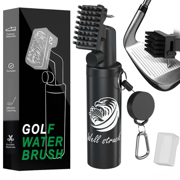 Botella de agua Golf Club Cleaner Vetance Pro de 120 ml con cerdas de nailon