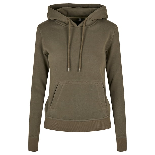 Build Your Brand - Sudadera de Orgánica para Mujer (Oliva)