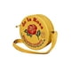 thumbnail image 4 of Bolsa en forma de MAZAPAN, Diseño de Dulce Tipico Mexicano, Forma Redonda, Moda Kawaii, Bandolera para Mujer, Cross Body, Correa Ajustable, Color Amarillo, Novedoso y Encantador (Bolsa para Mujer)., 4 of 5