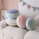 thumbnail image 5 of Almohada suave a juego con el color macarrón de invierno, estilo pequeño y fresco para el hogar, 5 of 5
