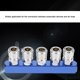 thumbnail image 3 of Conector De Ajuste Rápido Conector De Ajuste Rápido Neumático Conector Hembra De Ajuste Rápido Neumático De 12 Mm Para Conexión De Manguera De Aire PT1 / 4 5 Vías ANGGREK HCGS06, 3 of 8