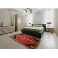 thumbnail image 4 of Ahgly Company Indoor Rectangle Traditional Sienna Brown Persian Area Rugs, 7' x 10', 4 of 6
