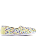 thumbnail image 6 of TOMS Women's Seasonal Classics Multi Canvas Chevron Loafer, 6 of 7