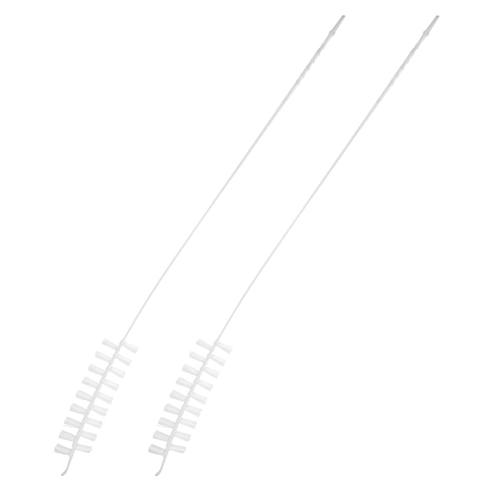 Raindrops 2-Pack Flexible Laundry Dryer Vent Brush for Washing Machine Cleaning and Maintenance