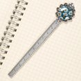 thumbnail image 3 of Daisy Vintage Silver Lace-Edged Bookmark: a Gift for Book Lovers and Readers, 3 of 5