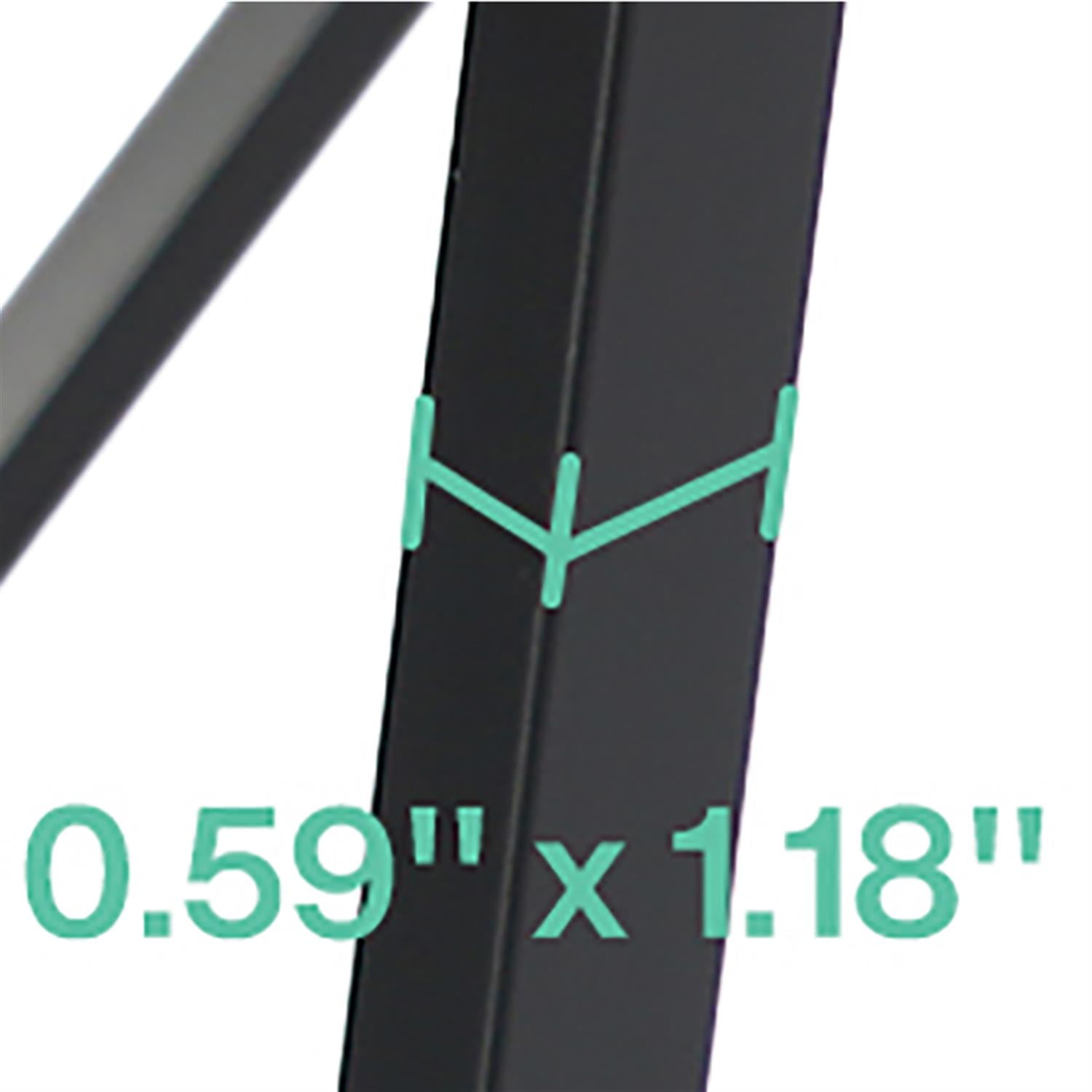 Demi Bonn 70.9" Console Table, Rustic Vintage Narrow Sofa Table for Entryway, Living Room, Hallway, Gray & Black