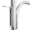 thumbnail image 4 of Household Essentials Hinge-It Clutterbuster Steel Valet Family Towel Bar, Silver, 4 of 6