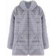 thumbnail image 3 of Chaqueta de invierno para mujer, abrigo, chaqueta, ropa de abrigo, regalo para mujer, chaleco de piel sintética, chaleco de manga larga, abrigo, chaqueta, abrigo, ropa de abrigo., 3 of 5