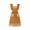 Orange Yellow, variant on DOVACKA Vintage Lace Ruffle Apron for Women with Pockets, Adjustable for Cooking Kitchen Baking Gardening
