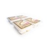 Christmas Eve Wax Melts Bulk Pack - 4 Highly Scented Bars - Made With Natural Oils - Christmas & Holiday Air Freshener Cubes Collection