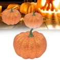 thumbnail image 2 of Artificial Pumpkin Decorations Fall Pumpkins For Fall Halloween Thanksgiving Holiday Decorating, 2 of 9