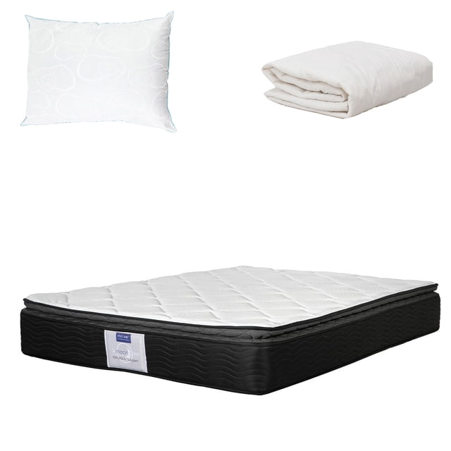 Colchón Queen Size Legan + Protector de colchón + Almohada Oso