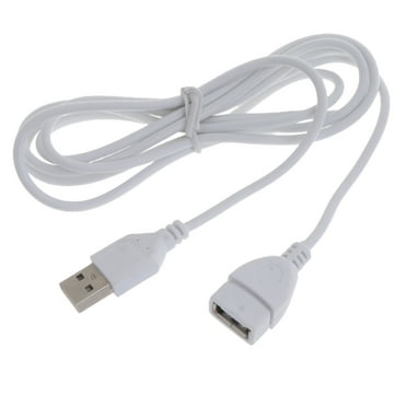 Misright White USB Extension Cable Extender Lead A Male to Female 1.5M 5ft