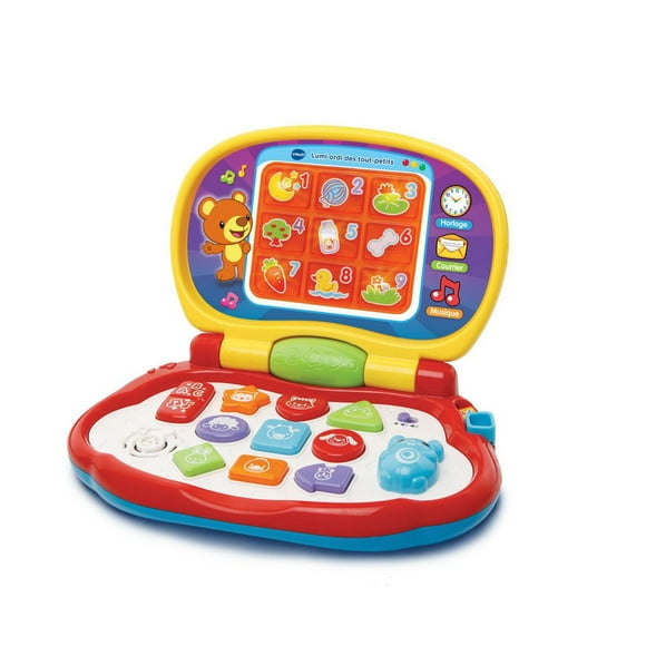 VTech Lumi-ordi des tout-petits - Ordinateur factice pour bébés - Version française