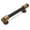 Black and Antique Brass-3-3/4" Hole Center(96mm)-10 Pack, variant on 10 Pack 5 Inch(128mm) Brushed Brkitchen Cabinet Handles Knurled Pulls Drawer Hardware