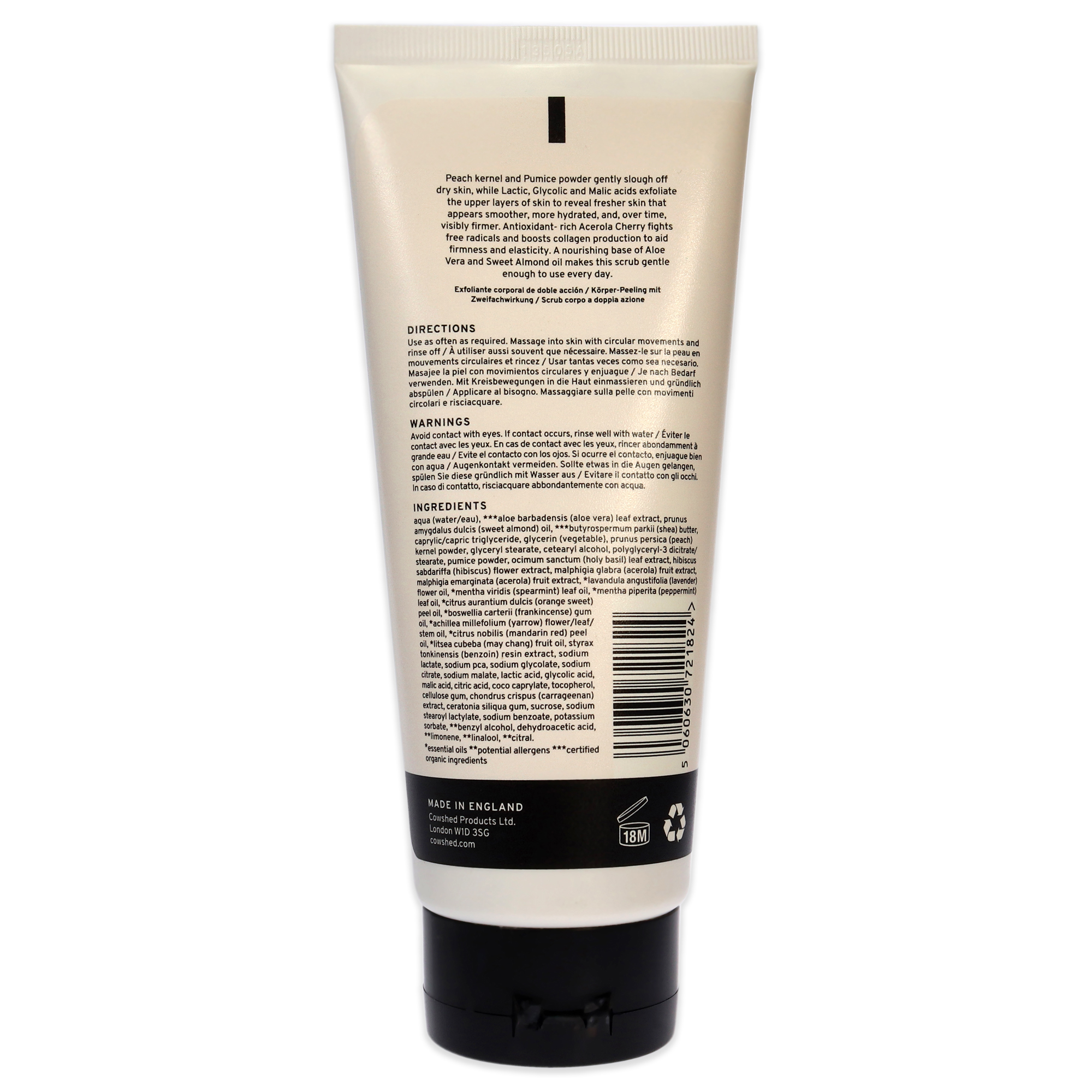 Cowshed Exfoliate Dual Action Body Scrub, 200 ml - image 4 of 4