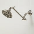 thumbnail image 5 of Waxman Serene 3 Spray Bath Shower Head with Extension Arm, Brushed, 5 of 5