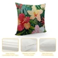 thumbnail image 4 of Fenyluxe Farmhouse Decorative Outdoor Throw Pillow Covers for Couch Sofa Bed Hawaiian Tropical Plants Palm Leaf Pillow Cover Modern Decor Pillow Case 24x24in, 4 of 5