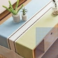 thumbnail image 2 of Rectangular Tablecloth Fabric Cotton Linen Wrinkle Free Washable Reusable Table Cloths for Kitchen Dinning Tabletop Decoration, 2 of 6