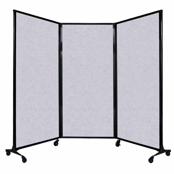 QuickWall Folding Portable Partition - 8'4" x 5'10" - SoundSorb