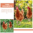 thumbnail image 3 of Milisten 2Ud Stakes De Gallina Para Césped En Acrílico Marrón Con Punta Para Exterior, 3 of 7