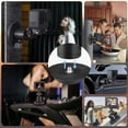 thumbnail image 4 of Base de Soporte de Succión Magnética con Orificio de Rosca de 1/4 Pulgada y Cabezal Esférico de 360°, Soporte para Cámara con Ventosa., 4 of 5