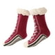 thumbnail image 1 of Calcetines de invierno para suelo: calcetines forrados de forro polar extra gruesos para mujeres y hombres, calcetines antideslizantes cálidos para suelos fríos, 1 of 6