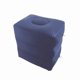 thumbnail image 1 of Deep Blue Travel Foot Rest Pillow, Portable Inflatable with Double Hand Pump Adjustable Three Layers Height Pillow, 1 of 5