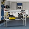 thumbnail image 6 of ROVSUN 72'' x 24'' Stainless Steel Table for Prep with Backsplash, 6 of 8