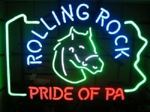 rolling rock neon signs for sale