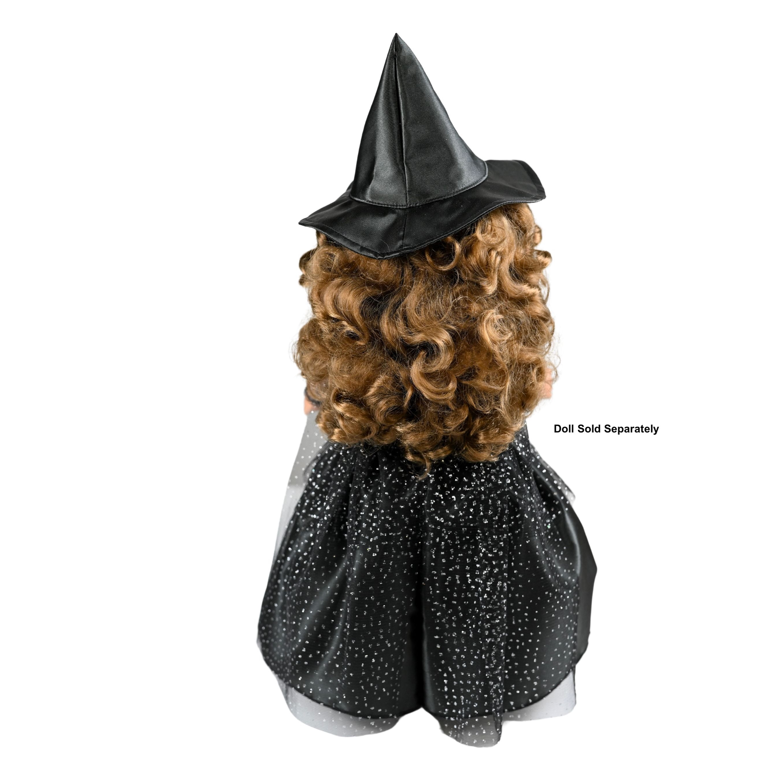 My Life As Wizard of Oz Wicked Witch Fashion Set for 18-inch Doll, 4 Pieces Included, Black Color
