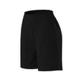 thumbnail image 6 of Sngxgn Women's Cotton Shorts, Pull-on Gym Shorts Casual Shorts(Black,M), 6 of 6