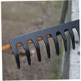 thumbnail image 2 of Garden Rake For Hand Rake Lawns Metal 14 Teeth Dead Leaves Loose Soil Garden Tool For Farm Gardening, 2 of 5