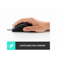 thumbnail image 3 of Logitech M500S Optical Mouse USB 2.0 Left/Right Hand Use Black 910-007476, 3 of 8