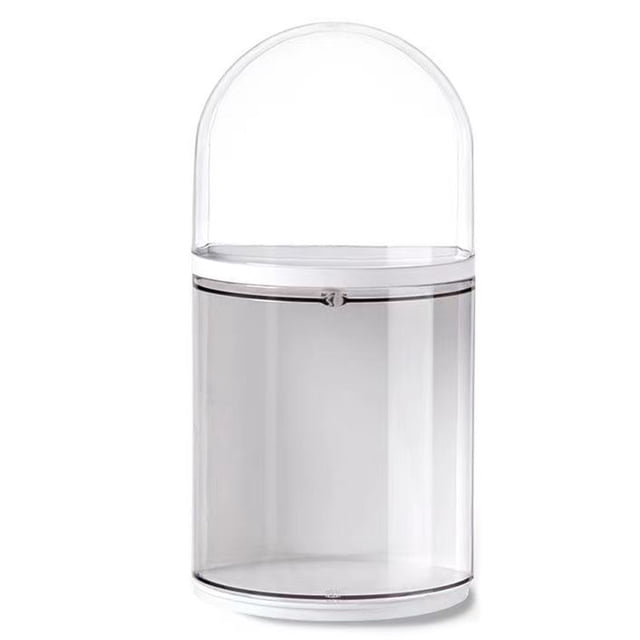 Vitrine Transparente, Boîte de Rangement pour Figurines Murale Transparente Rotative Anti-Poussière Empilable Installation Facile Boîte Aveugle Parfaite pour Jouets Poupées Souvenirs Modèles Pop Mart